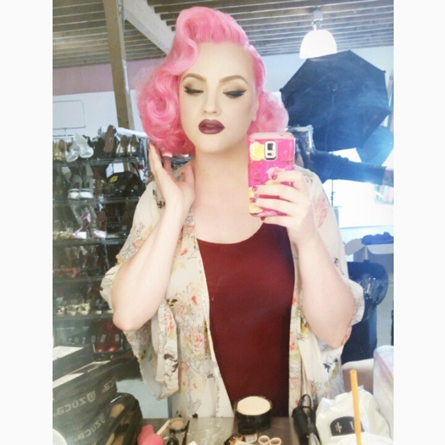 disneylandsprincess:  Hair by His Vintage Touch Hairstyling &amp; makeup by Micheline