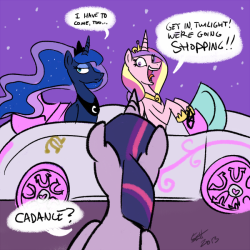 thepoeticpony:  Let’s go SHOPPING by ~starlight-gaze