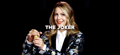 leslie-nygma:Supergirl Melissa Benoist Explores ASMR with Wonder Woman Bracelets and Catwoman Claws 