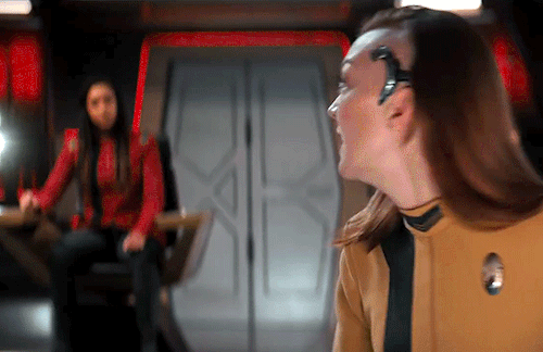whatelsecanwedonow:Captain Burnham, make no mistake –You are in charge.STAR TREK: DISCOVERYS4 