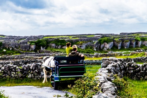 Rugged Inisheer Island, Ireland