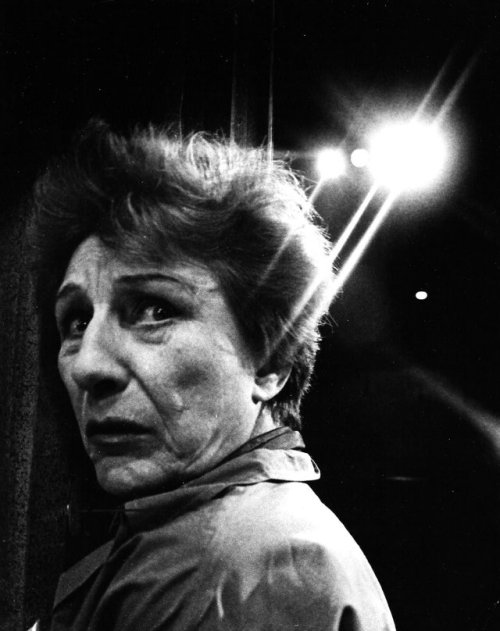 Dame Judith Anderson rehearses Medea in 1966, almost 20 years after first wowing audiences in the ti