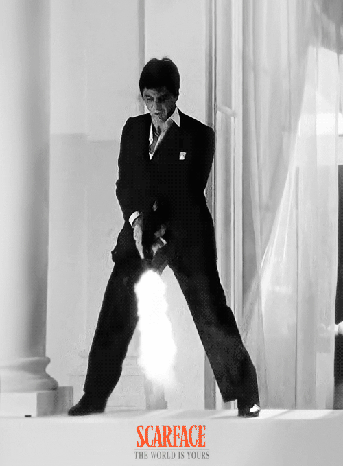 pgmcanalla:  Scarface (1983) “The World is yours.” 