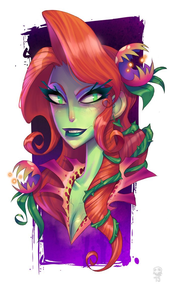 thecyberwolf: Harley Quinn &amp; Poison Ivy Created by Ghost Hause / Find this