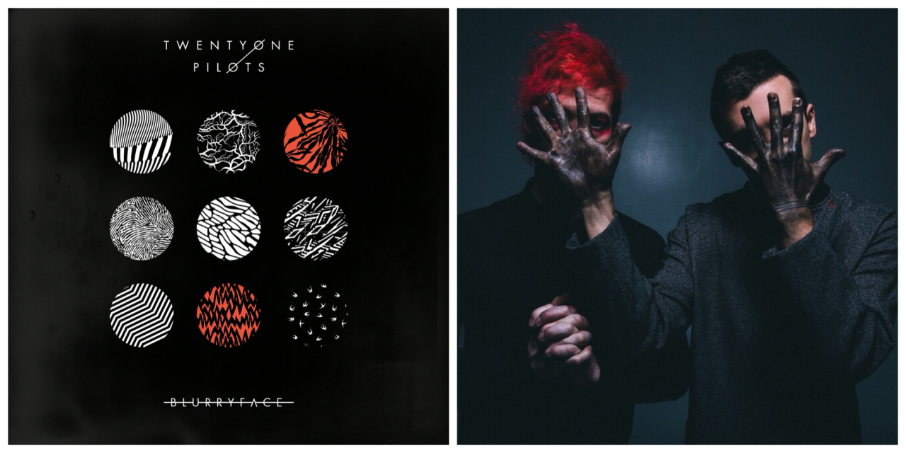 dianredrain:  Band album covers and photos of that era  Twenty One Pilots 