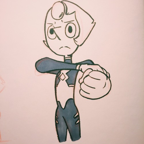 808lhr:  Catching up with Inktober!    I love Pearl :3 