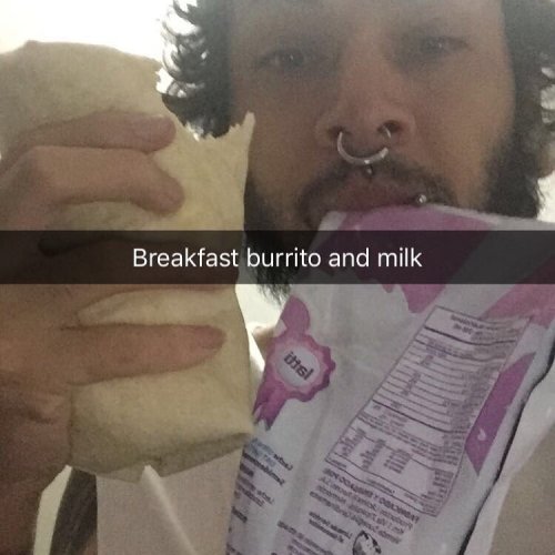 #breakfastburrito #milk #latti