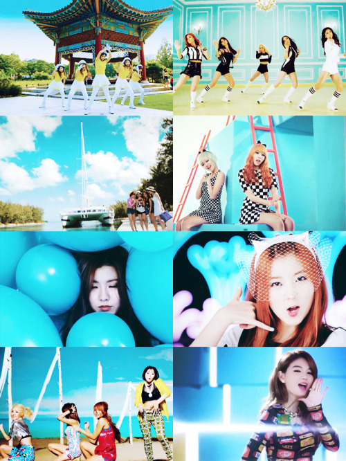 songpyeon-ssi:  color meme - {2013 girls release + rainbow} 