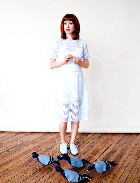 Ellie Kemper for Bust Magazine