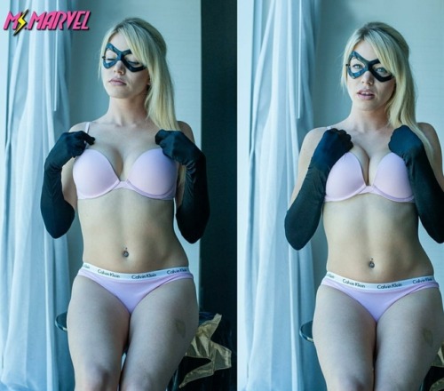 Ms Marvel and boudoir cosplay.