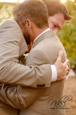 sogaysoalive:   Leon and Andrew have been together for eight years – more than most married couples that I know. They are truly best friends, genuinely good people and a ton of fun to be around. Their wedding was harvest themed, as they are farmers,