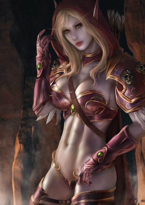 Sylvanas Windrunner Yupachuwww.pixiv.net/artworks/95185087