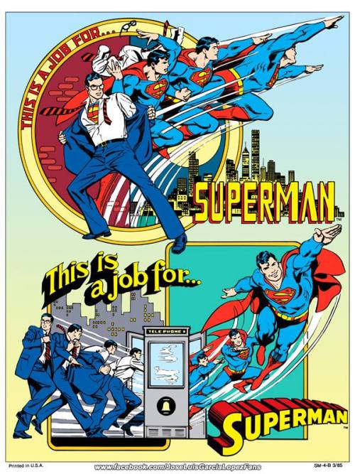 jetslay:  Clark Kent changing into Superman sequence. Artworks by Jorge Jimenez, Cliff Chiang, José 