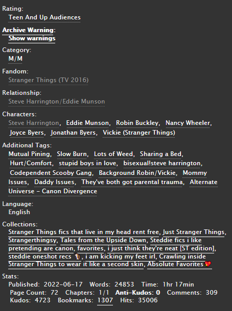 Harringrove social media Au - Chapter 20 - adoreraccoons (orphan_account) -  Stranger Things (TV 2016) [Archive of Our Own]