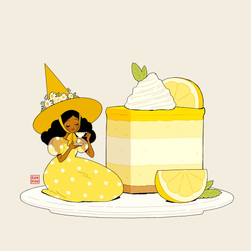 ranpanda: Lemon Cheese Cake Witch Print Aavailable here: https://www.inprnt.com/gallery/ranico/lem