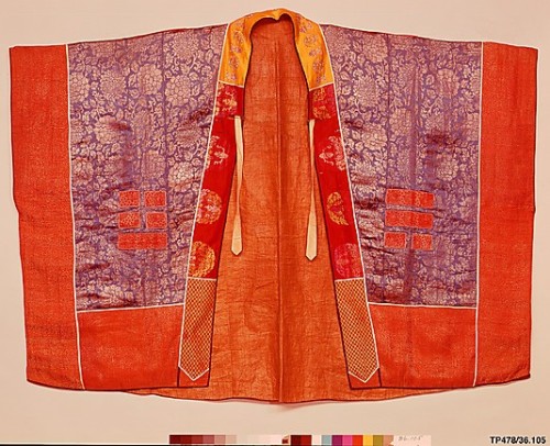 fashionsfromhistory: Taoist Priest’s Robe Late 18th Century to Early 19th Century  Qing Dynasty  MET