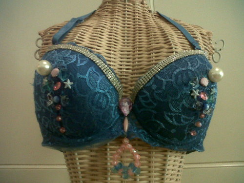 “Mermaid Fantasy Bra”Made with adult photos