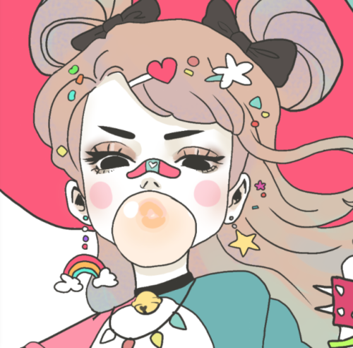 mlemilly:harajuku witch for the game!!!