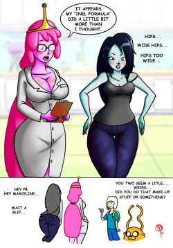 Chillguydraws: Based On The Designs For Adventure Time’s Princess Bubblegum And
