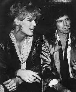 twinkjaredarchived:   Patti and Keith, 1981.  