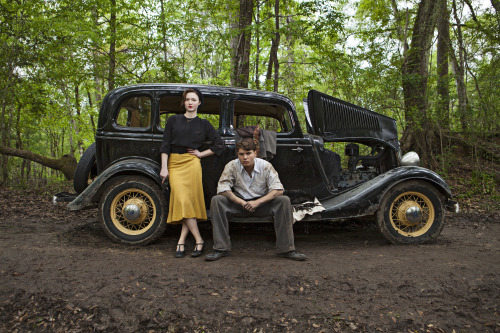 ifyoulikemovies:  New Images from a new miniseries Bonnie & Clyde which will air on the History Channel, Lifetime, and A&E   HMMMM