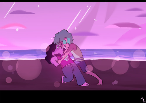 ✧ﾟ･: *Here comes a thought.*:･ﾟ✧ I’ve never fully watched Steven Universe but I’m very familiar with