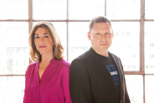 Author Naomi Klein and filmmaker Avi Lewis, for Point of View Magazine. 