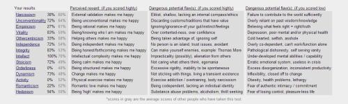 HERES MY RESULTS FROM THE PERSONALITY QUIZ THING IDK