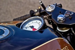 combustible-contraptions:  Triumph Cafe Racer | T301 | Iron Pirate 