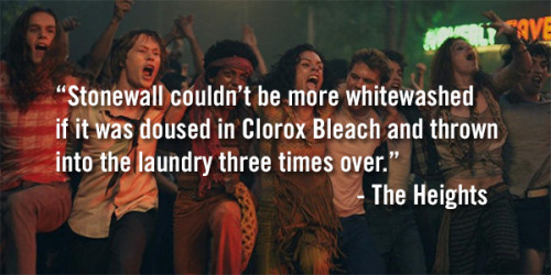 autostraddle:  22 Epic Metaphors From Scathing Reviews of “Stonewall” 