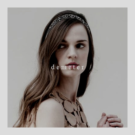 apollohnx​: Mythology Edits | Hera, Demeter and HestiaThe three daughters of Cronus and Rhea.