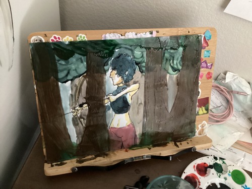Heres A Painting Of Blythe I Made Today!