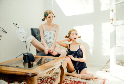 Lee Chae Eun &amp; JungYeon - April 21, 2016 1st Set [Part 2]