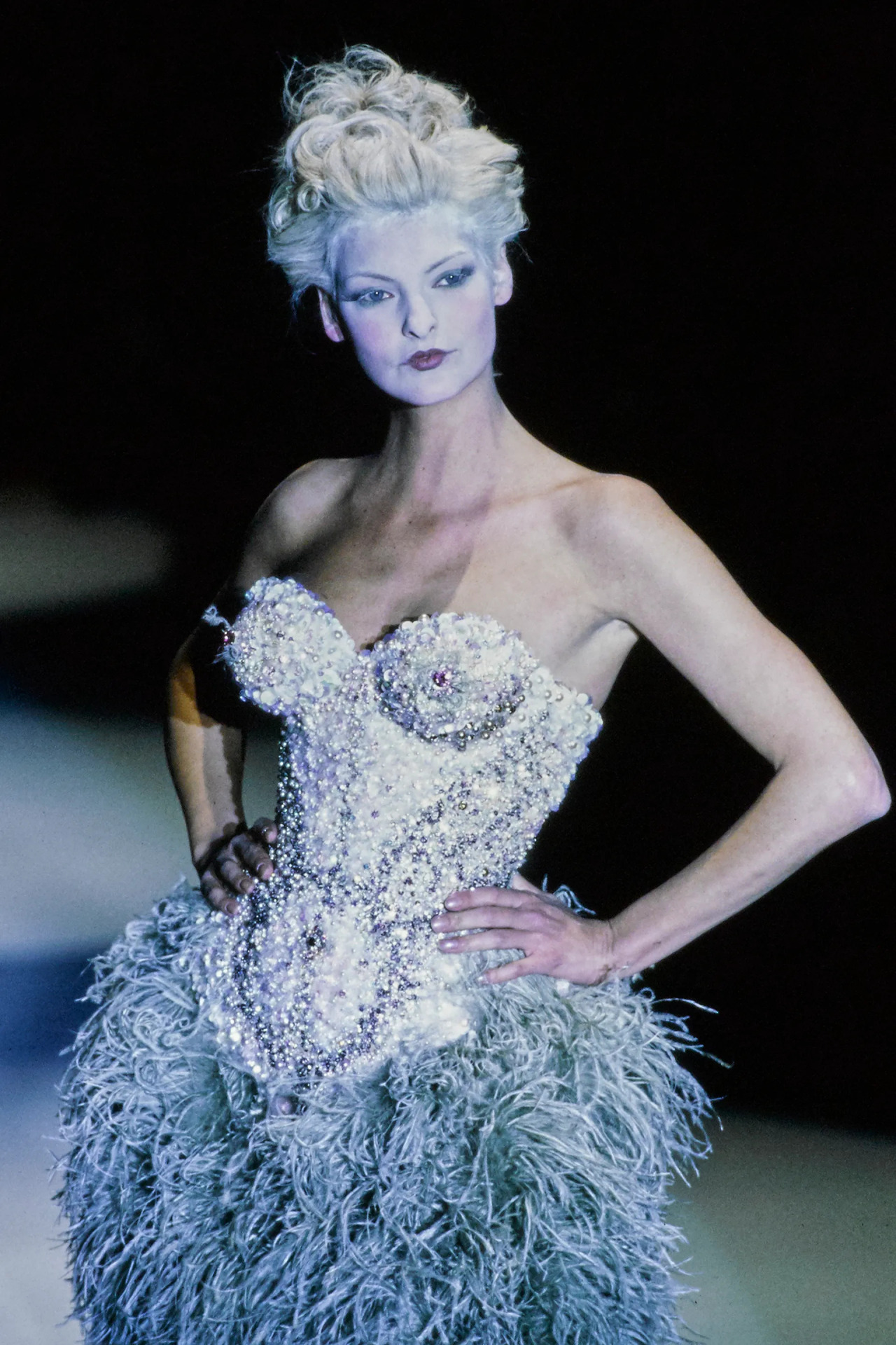 the original supermodels — Vivienne Westwood - Spring 1995 RTW