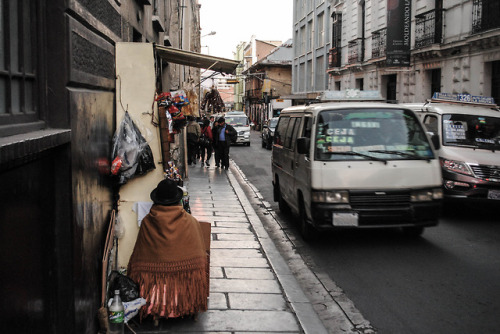 unruhigergeist: Hustle in La Paz, Bolivia La Paz, Bolivia June 2018 