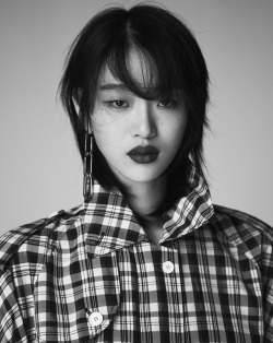 modelsof-color:  Choi Sora by Kim Yeong Jun for Harper’s Bazaar Korea - May 2018