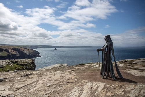 the-sea-maid:Tintagel Castle, sometimes said to be the birthplace of King Arthur, other times said t