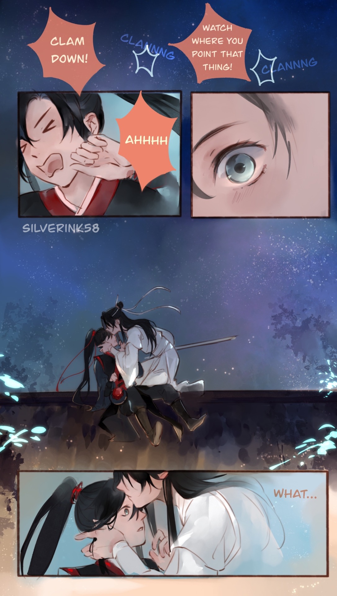 Ineffablebfs 💚Read Guardian🖤 on X: Kisses ~ #MDZS #MoDaoZuShi #WangXian   / X