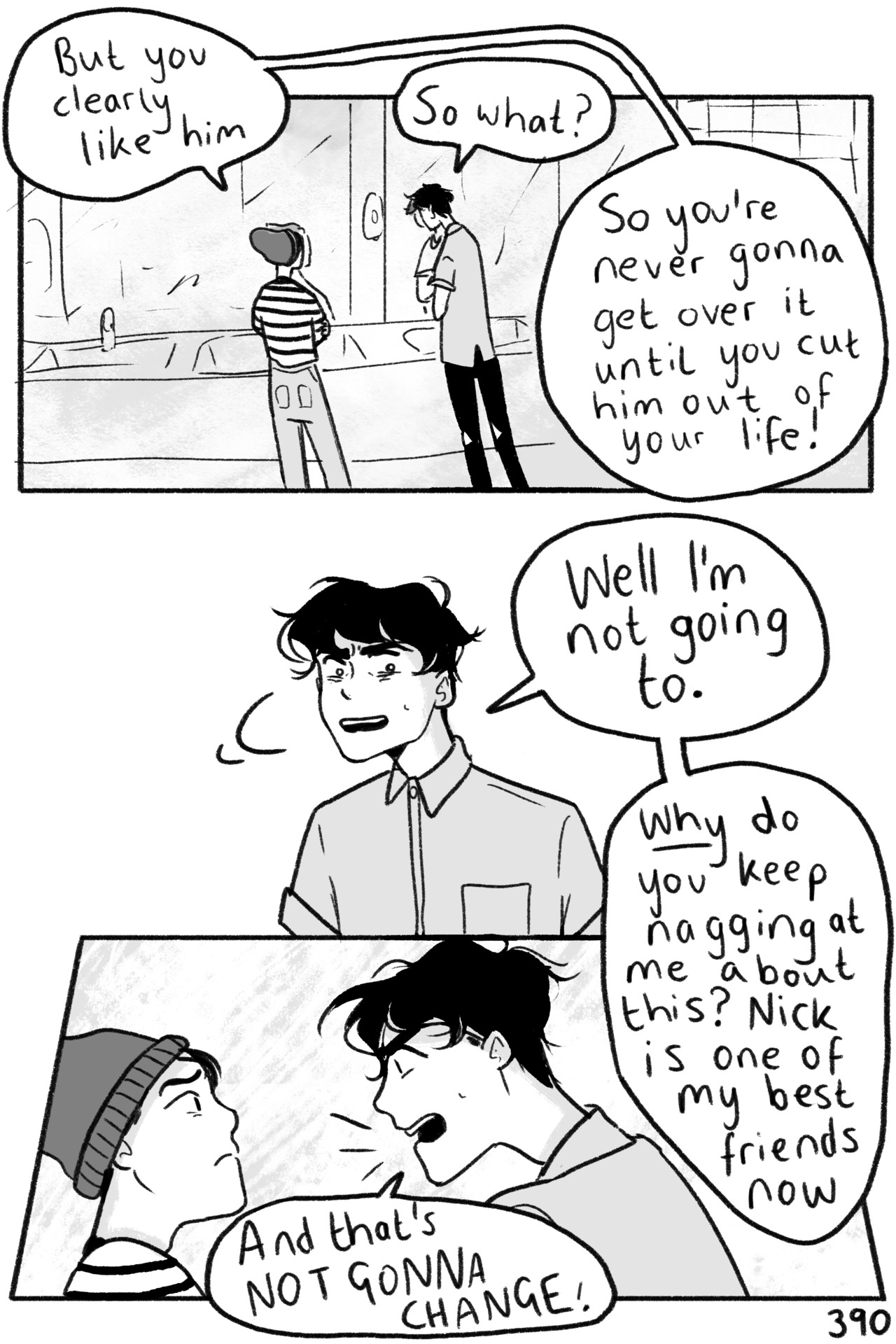 heartstoppercomic:  chapter 3 - 15 a concerned friend  read from the beginning /