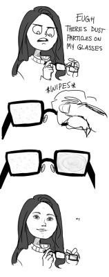 ginormouspotato: mishasjockstrap:  lunatama:  follow for more relatabel glasses problems  THIS IS TOO REAL  the worst is trying to wipe it off with the wrong kind of cloth and making it MUCH WORSE 