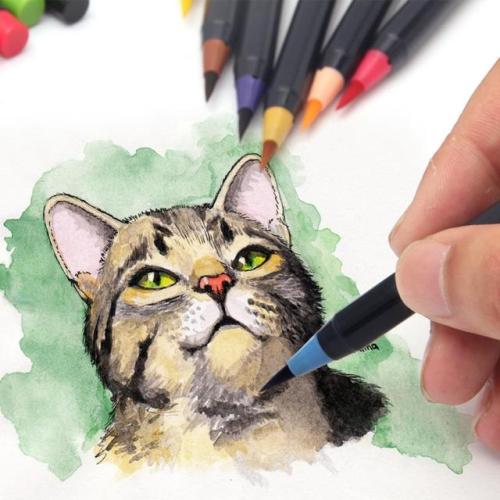 ALL THE JOY OF WATERCOLOR, WITH NONE OF THE ANNOYING SET-UP!