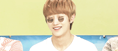 7ae-deactivated20140920:  jinyoung reacting to being called halbae.   