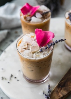 Fattributes:  Rose Lavender Honey Iced Lattes