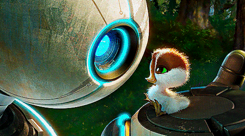 LUPITA NYONG'O As ROZ And KIT CONNOR As BRIGHTBILL THE WILD ROBOT (2024) 