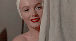 normajeaned: Sure. I’m meeting somebody, just anybody handy, as long as he’s a man! How about the ticket seller himself? I could grab him on my way out, or one of the kids with the phonograph. Anybody suits me. Take your pick.  Niagara (1953)