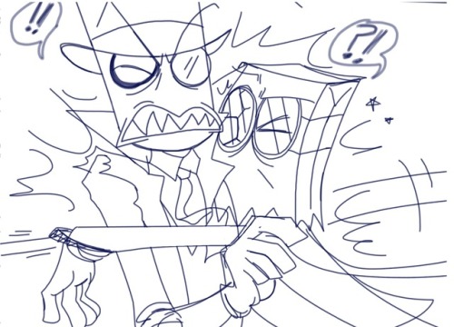 greysketchbluetide:  thanks for 100 followers i will make more of cerberus and flug ,dont worry  *( > u 0)