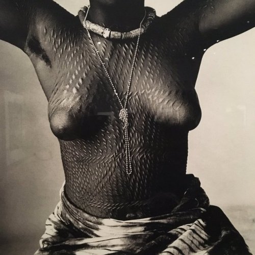 Irving Penn: Scarred Dahomey Girl, 1967