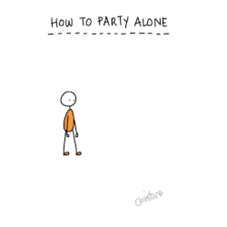 crazylobster:  Partying Alone 