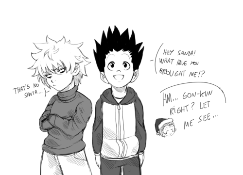 rabiscosetal:  - I’m the only gift you will ever need. - N-Never mind…