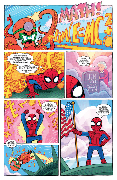  If an AI bot wrote Spider-Man book. [from the Amazing Spider-Man Vol. 5 #25 (July 10, 2019) by Keat
